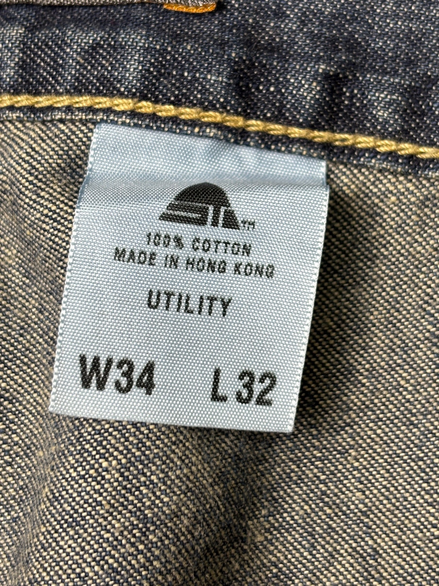 2004 Levi’s Silvertab baggy jeans made in Hong Kong - 34x32