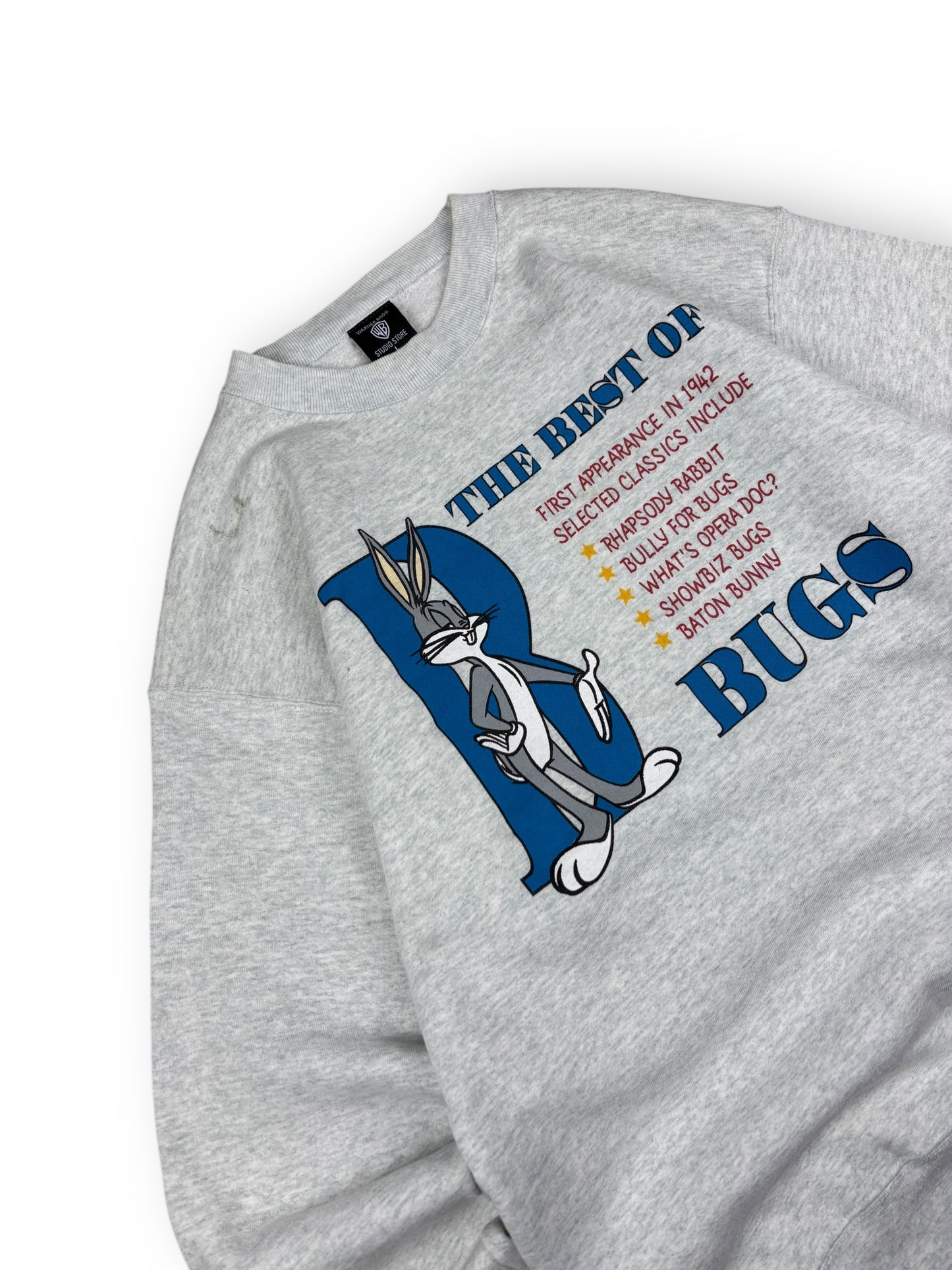 1996 Bugs made in USA crewneck - L