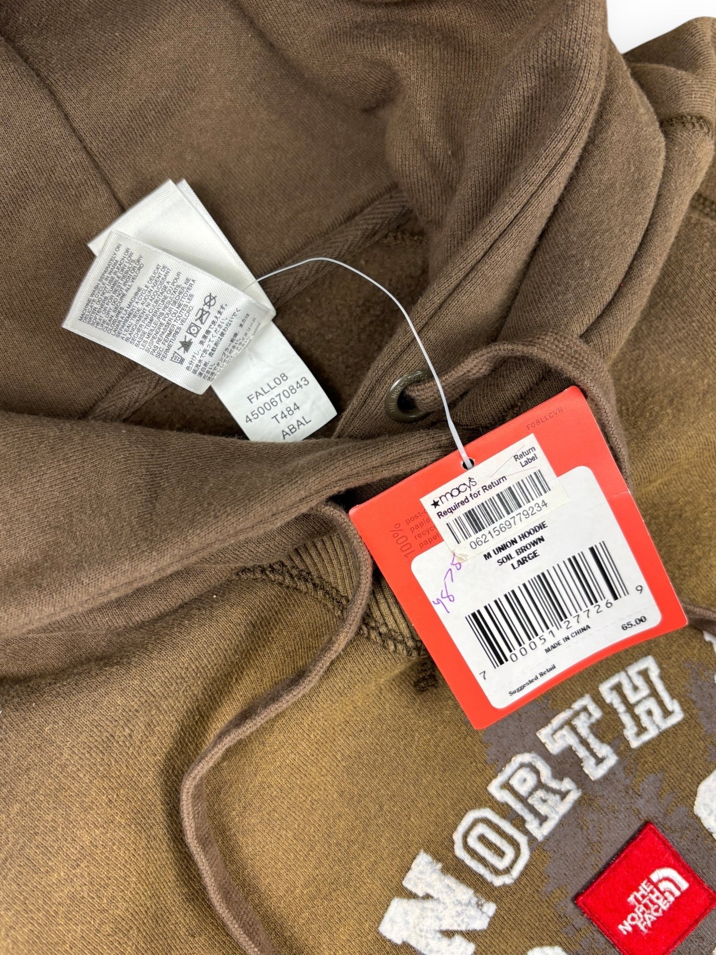 Deadstock 2008 The North face heavyweight hoodie - L