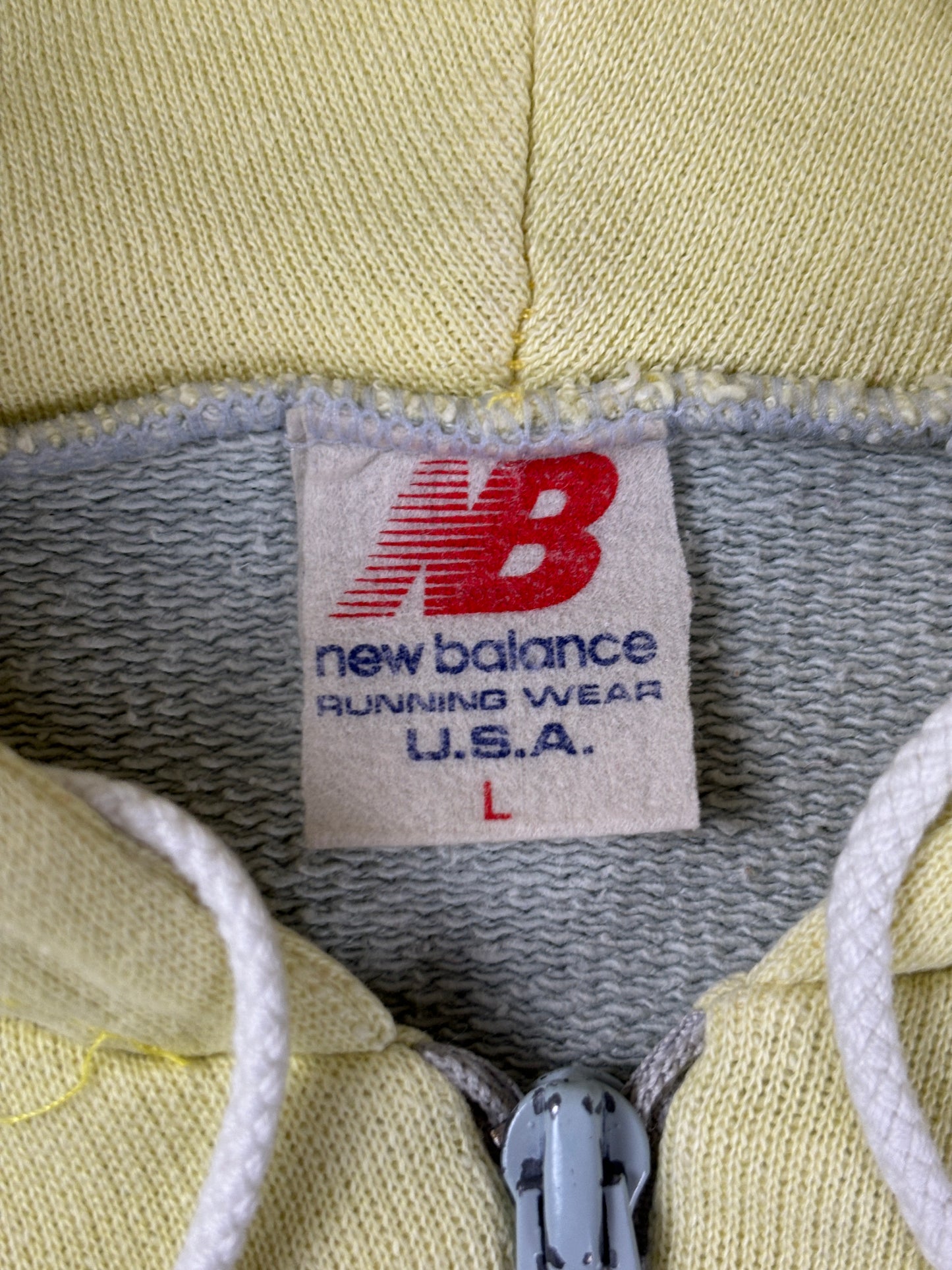 1970s New Balance zipped hoodie - L
