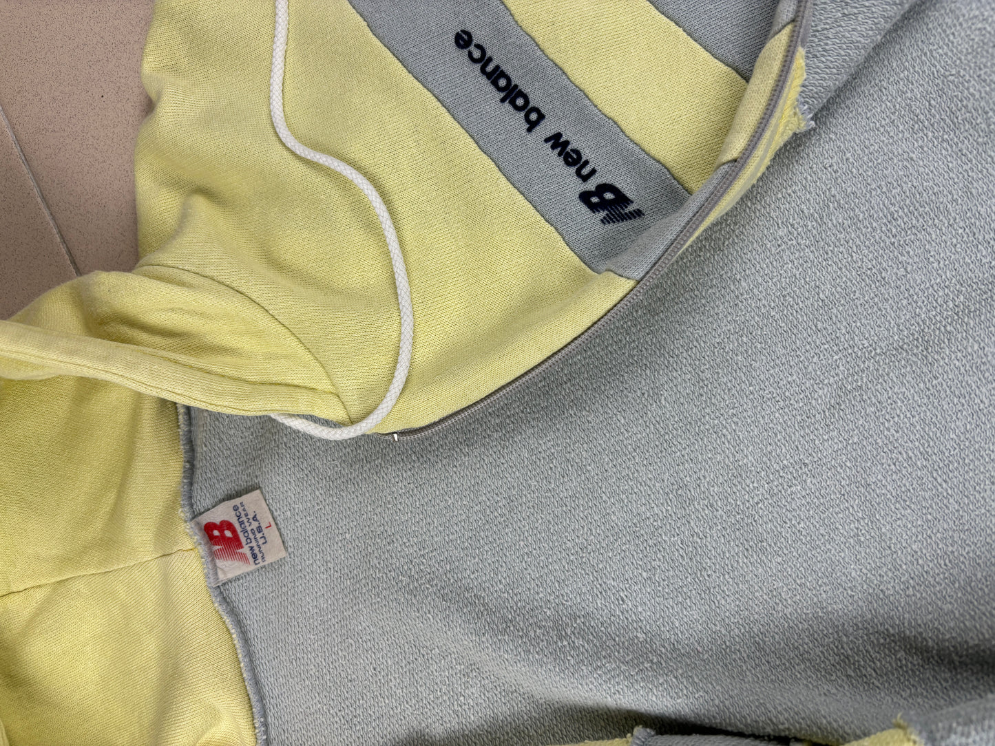 1970s New Balance zipped hoodie - L