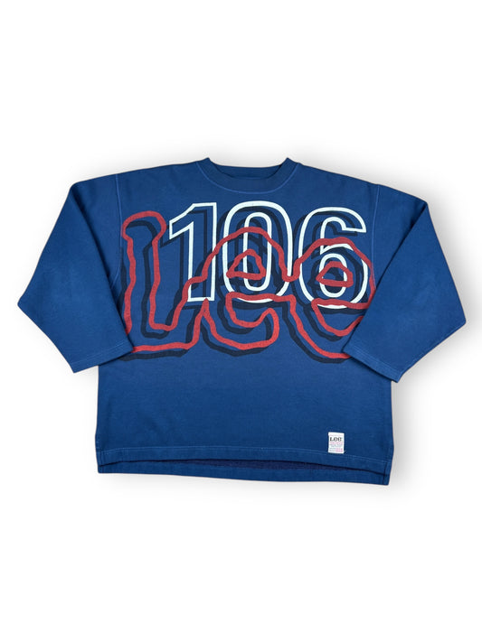 1990s Lee x Peugeot 106 sanforized crewneck made in USA - L