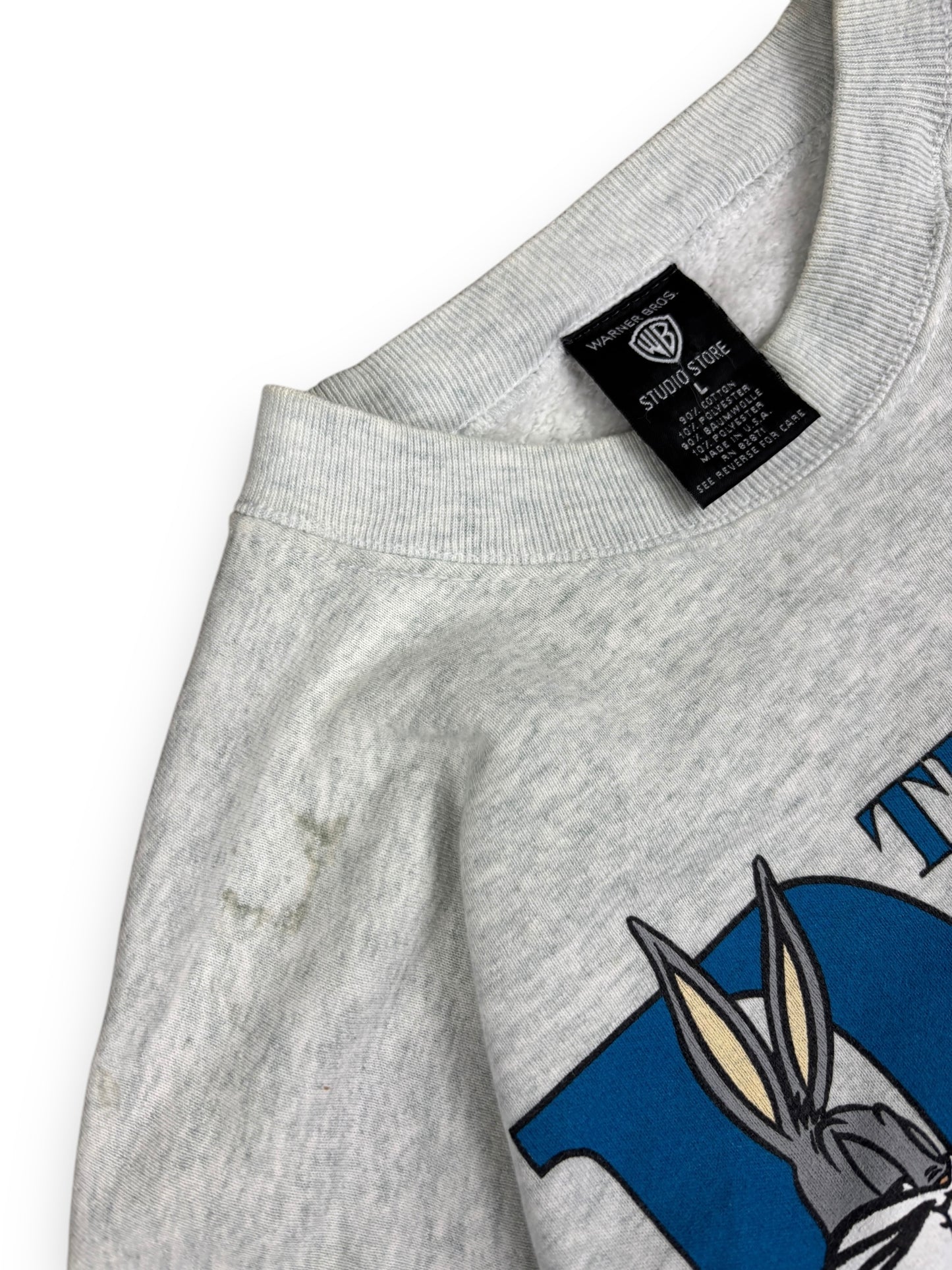 1996 Bugs made in USA crewneck - L