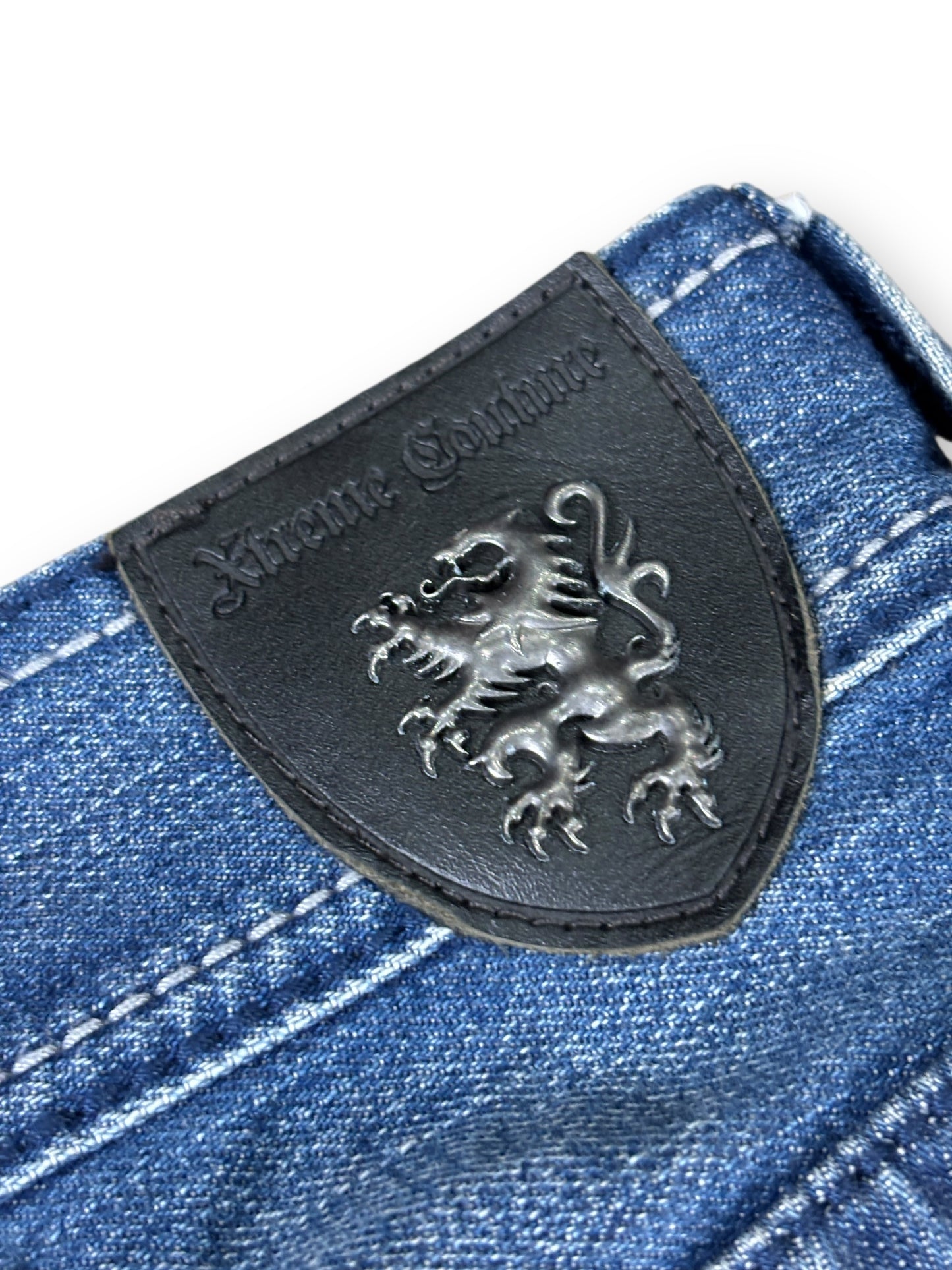 Deadstock 2000s Extreme Couture baggy jeans - 36x34