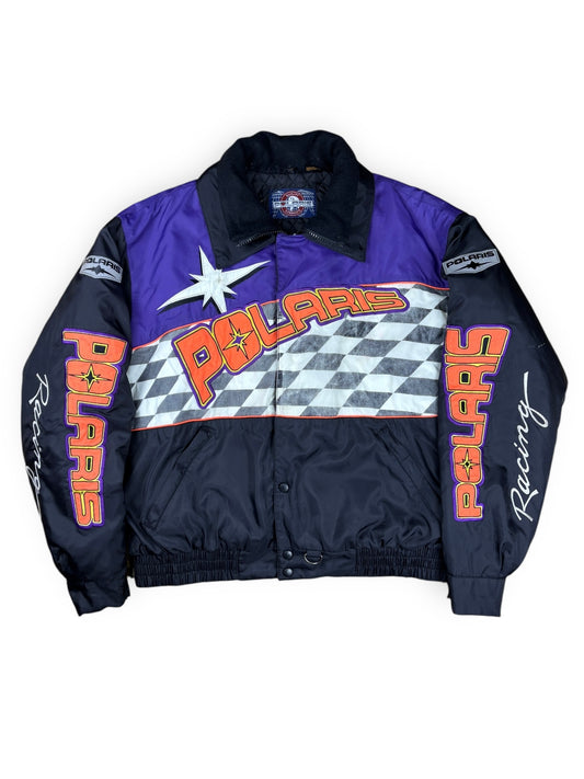 1990s Vintage Polaris racing jacket - L
