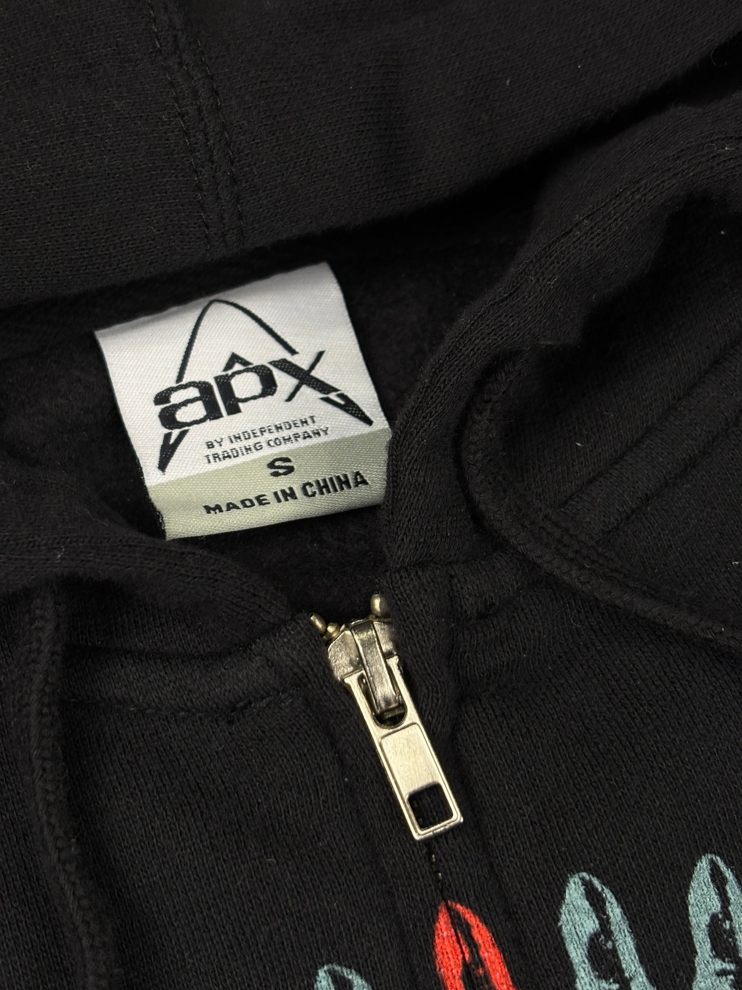 Deadstock 2000s Bullet for my Valentine licensed zipped hoodie - S