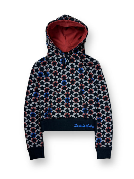 Deadstock 2000s De Puta Madre patterned hoodie - S(women)