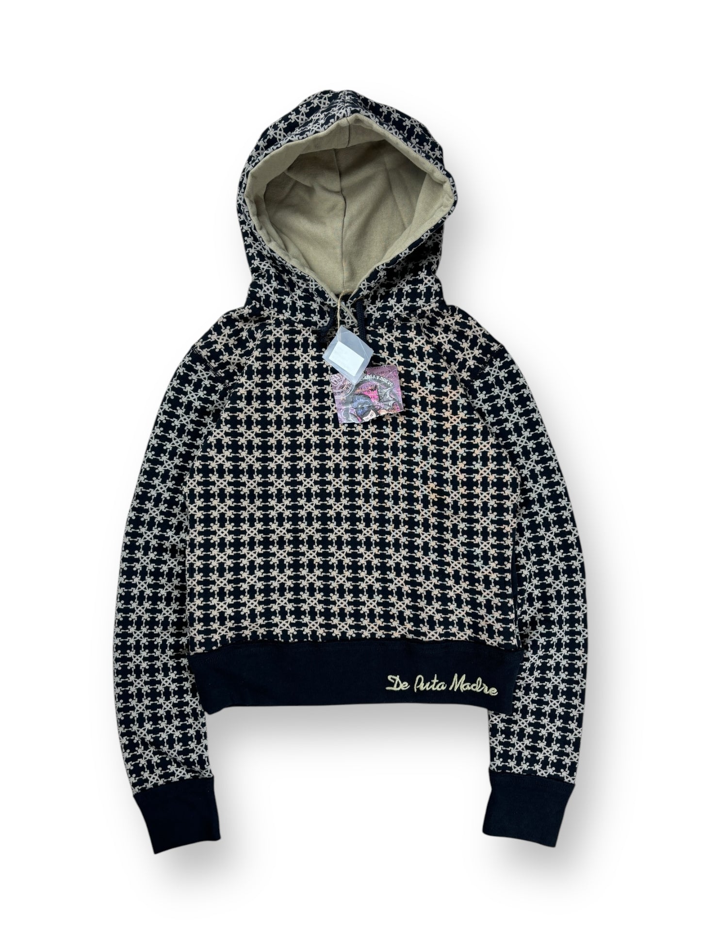 Deadstock 2000sDe Puta Madre patterned hoodie - S(women)