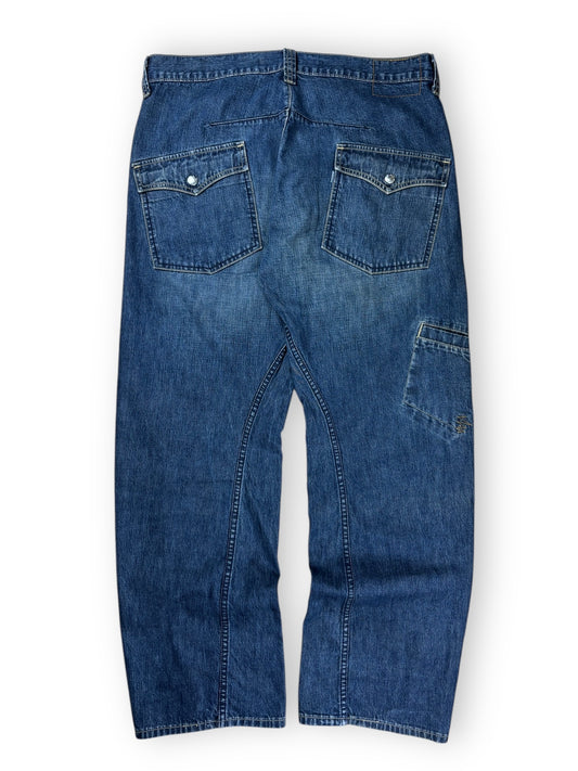 2004 Levi’s Silvertab baggy jeans made in Hong Kong - 34x32