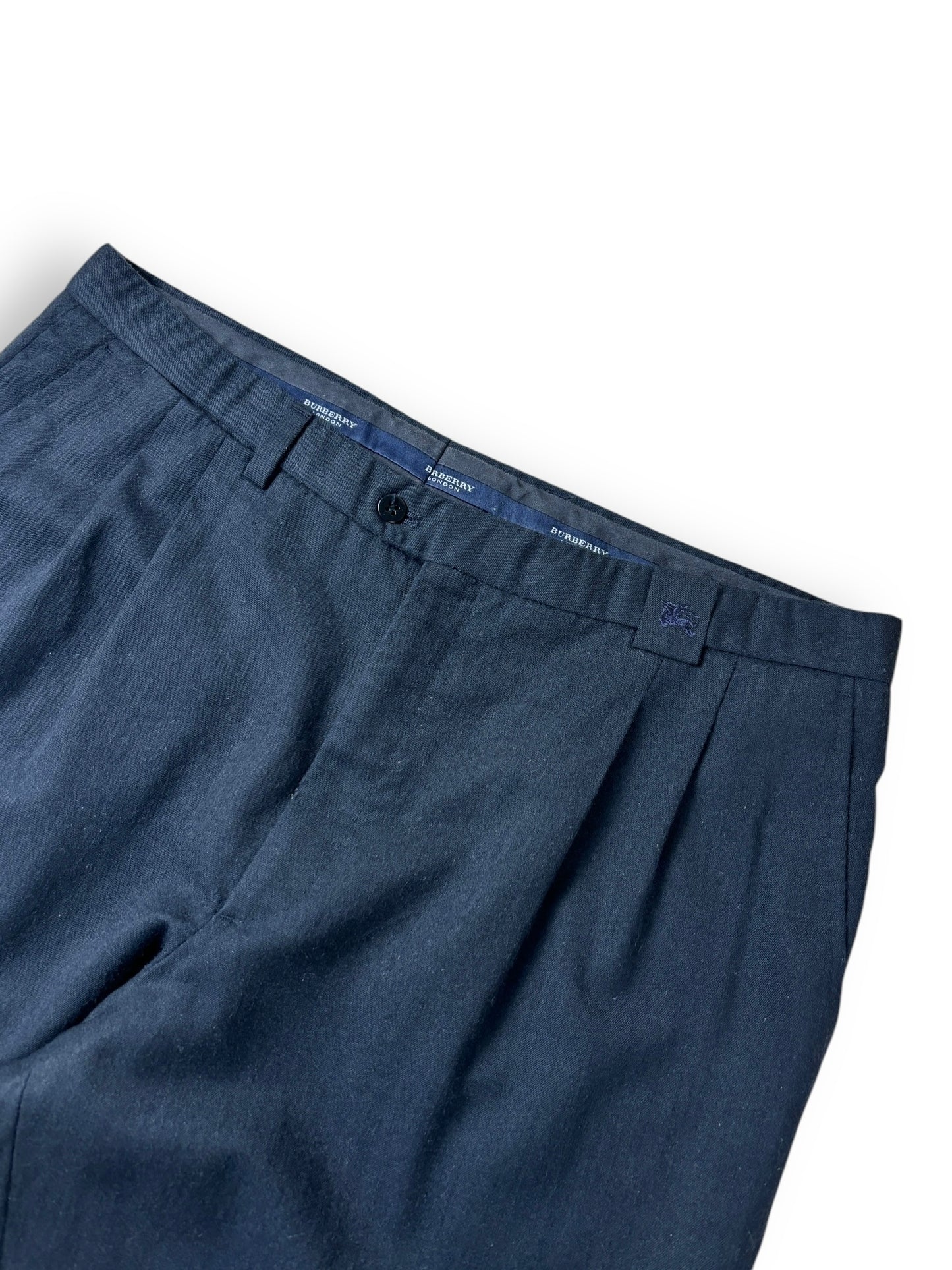 1990s Burberrys wool pants - 34
