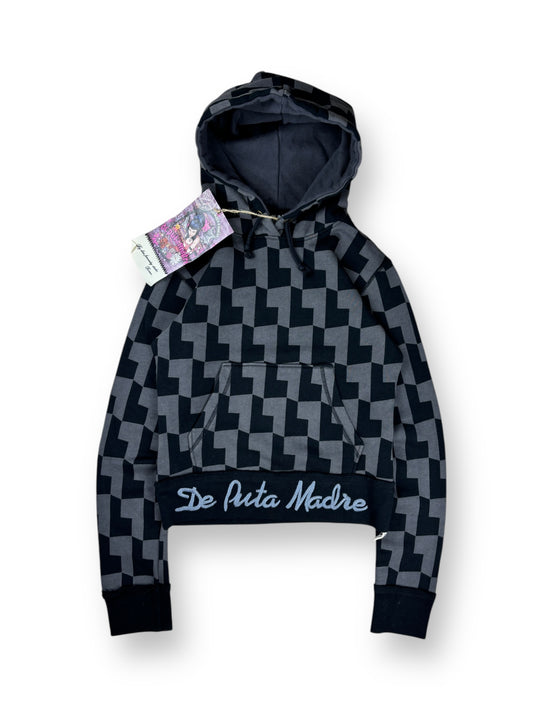 Deadstock 2000s De Puta Madre patterned hoodie - S(women)