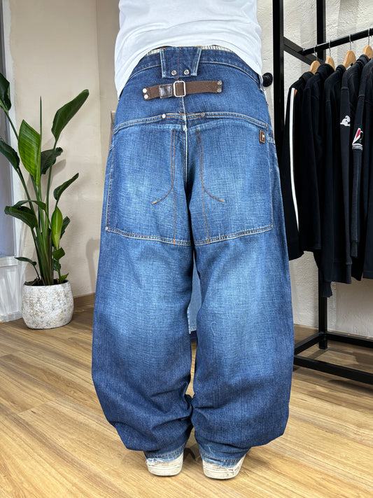 2000s Pelle Pelle baggy jeans - 36x34