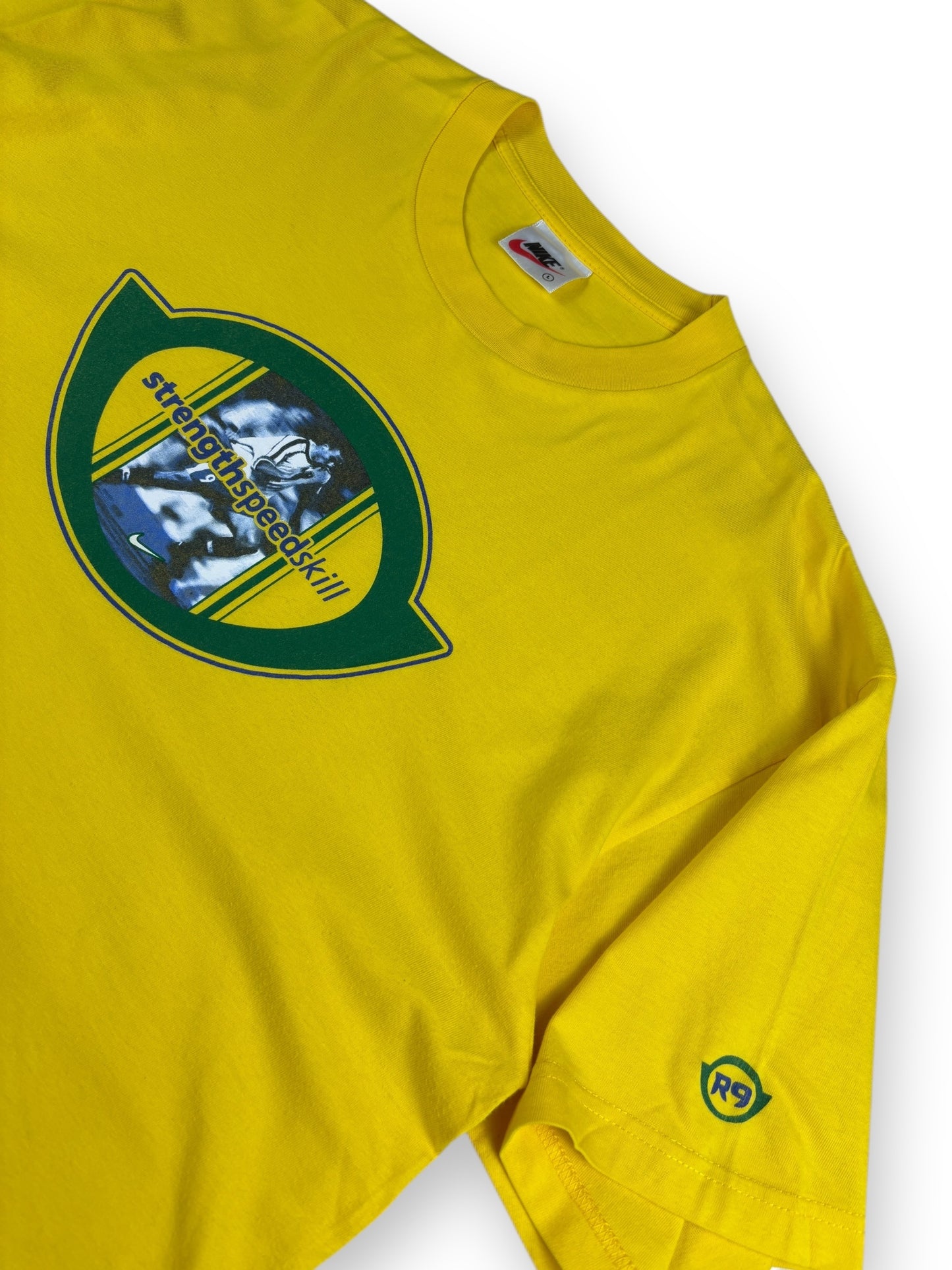 1990s Nike x Ronaldo graphic shirt - L