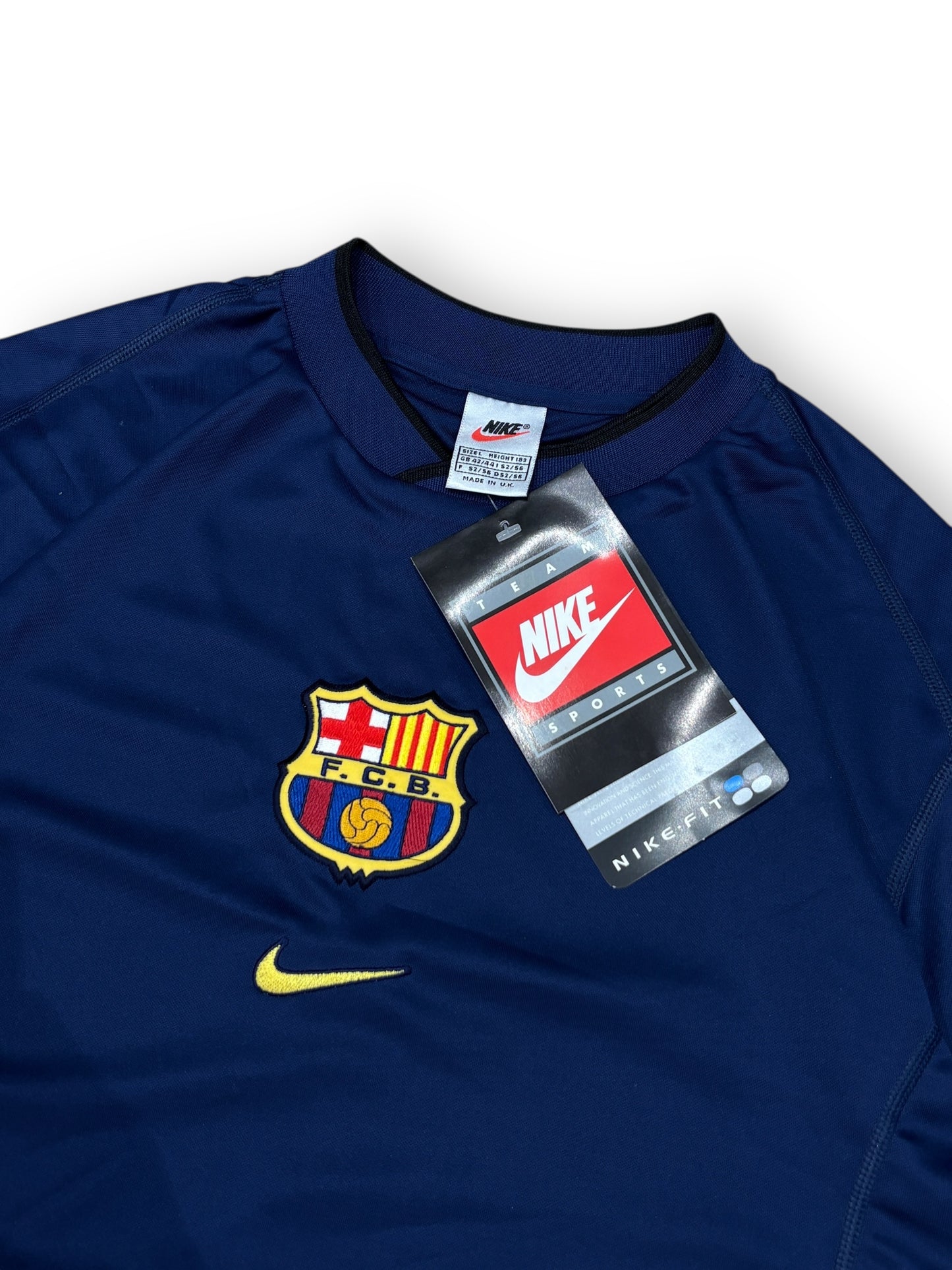 Deadstock 1998/99 FC Barcelona training shirt -  L