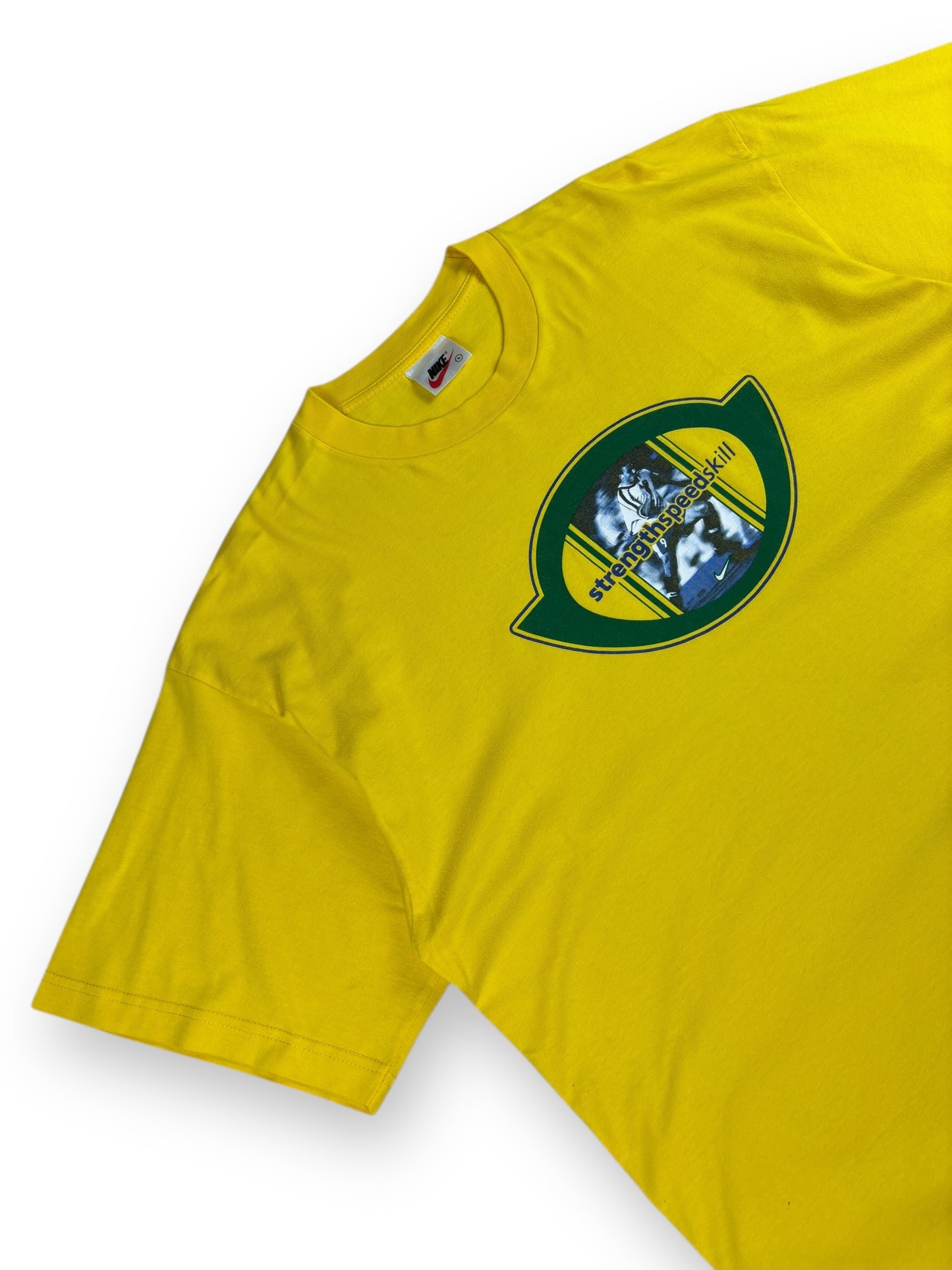 1990s Nike x Ronaldo graphic shirt - L