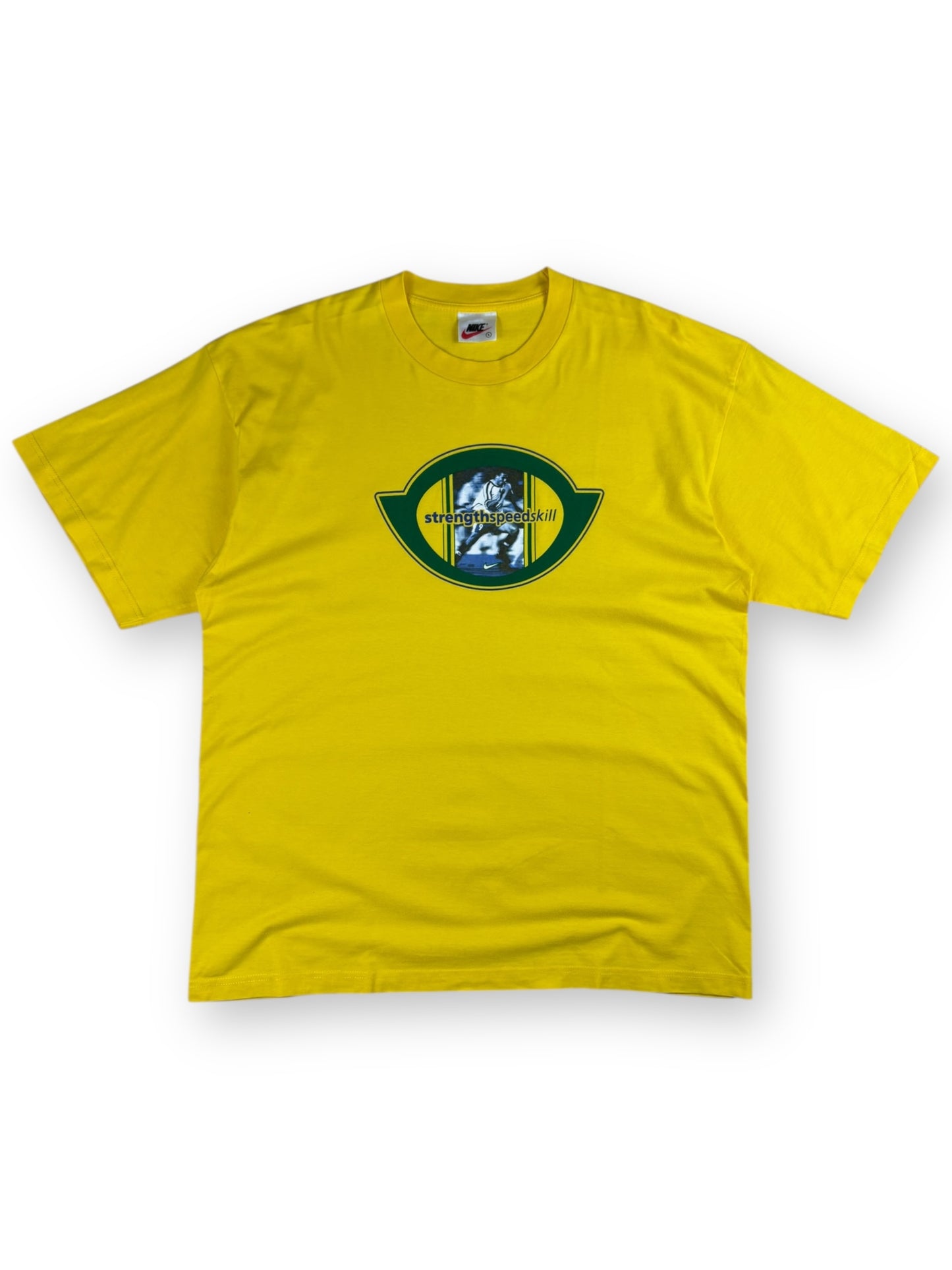 1990s Nike x Ronaldo graphic shirt - L