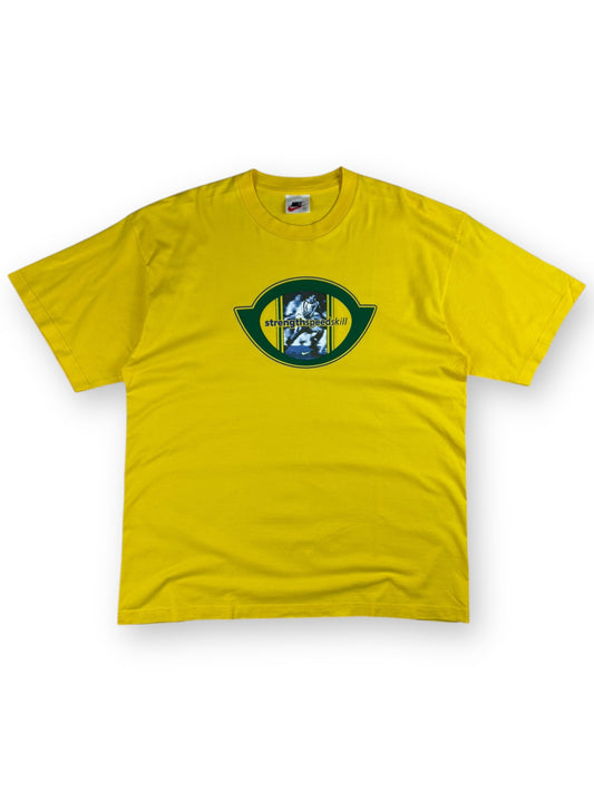 1990s Nike x Ronaldo graphic shirt - L