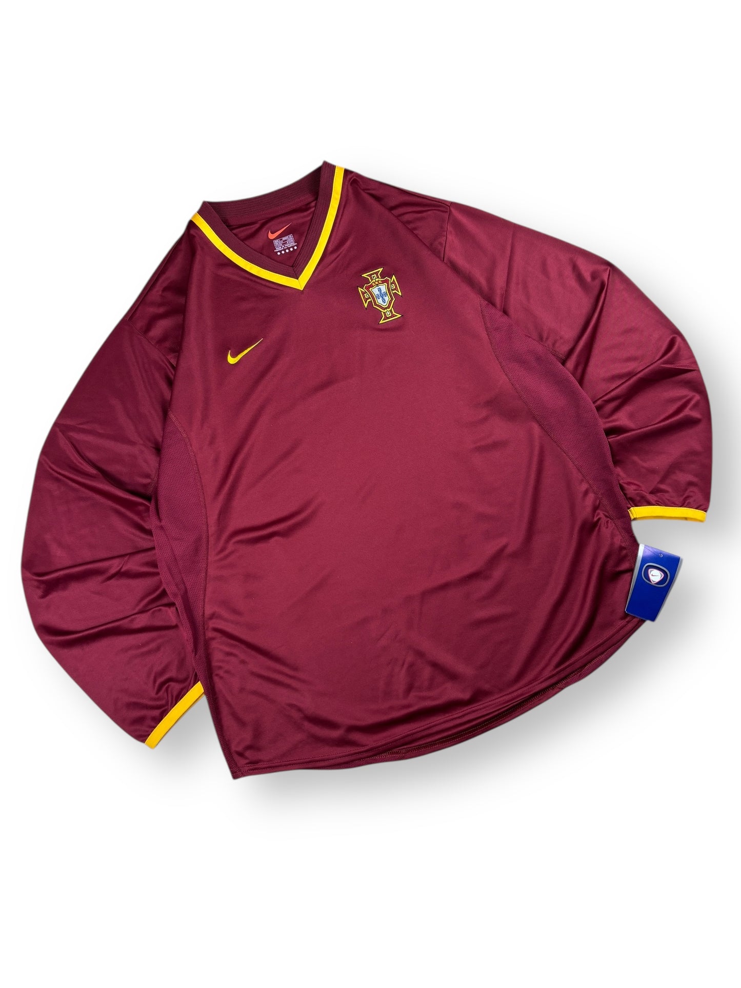 Deadstock 2000/02 Portugal Nike Alpha Project longsleeve home shirt  - L