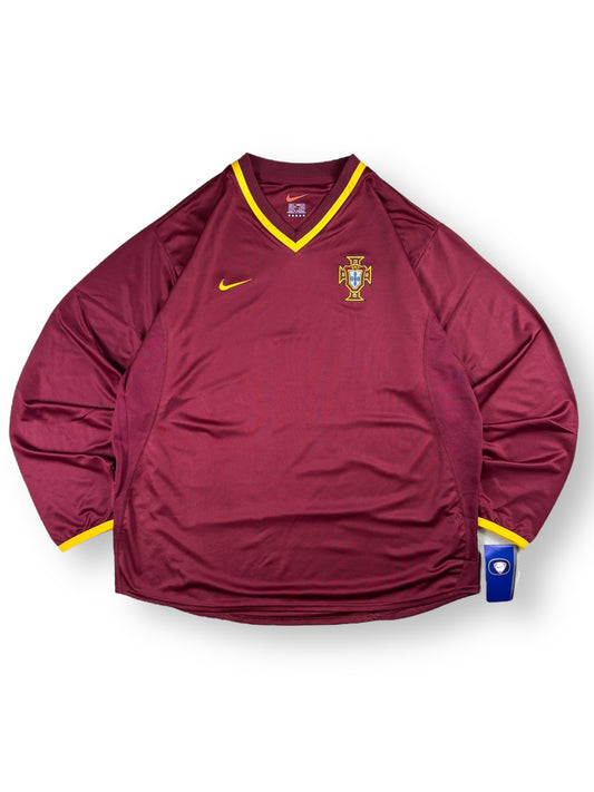 Deadstock 2000/02 Portugal Nike Alpha Project longsleeve home shirt  - L