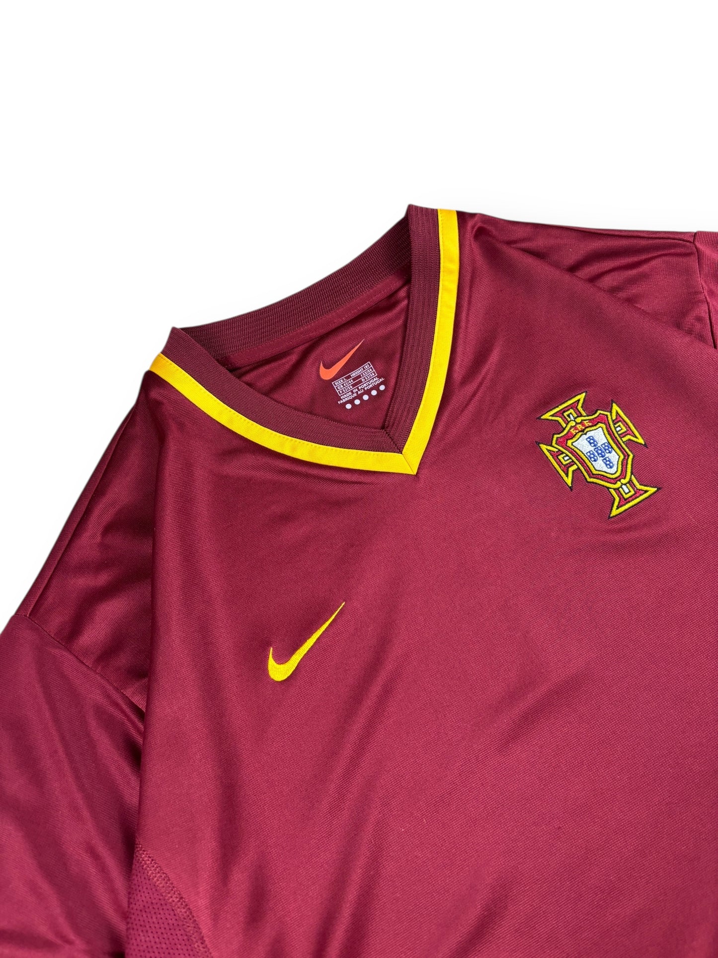 Deadstock 2000/02 Portugal Nike Alpha Project longsleeve home shirt  - L