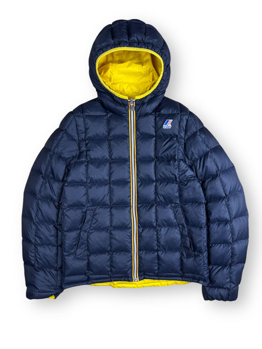 2000s K-way reversible hooded puffer - M