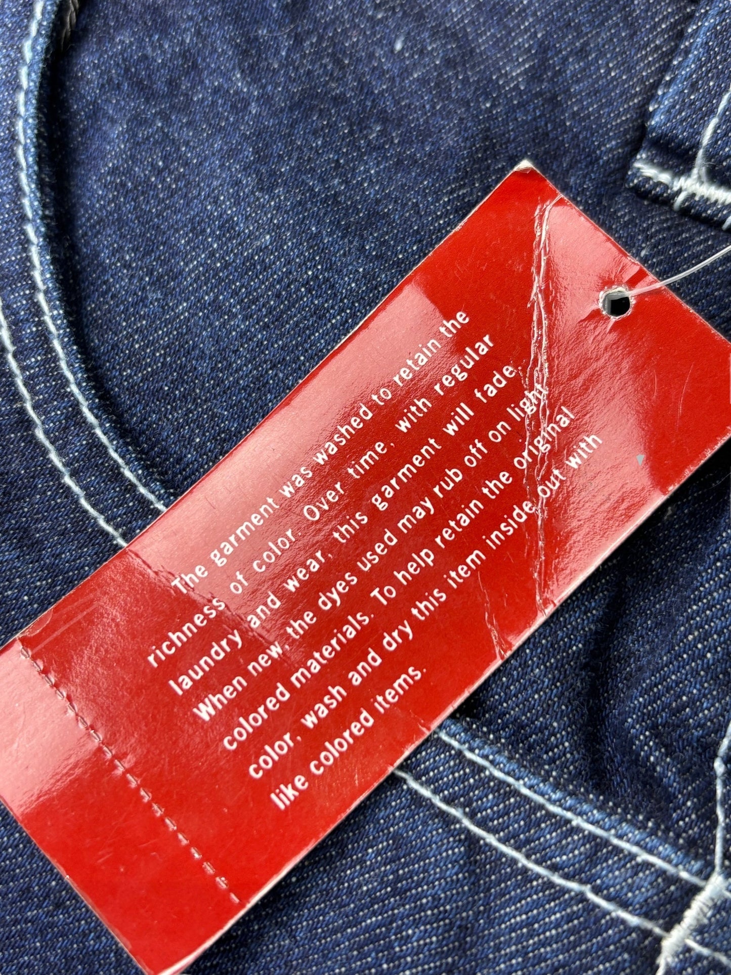 Deadstock 2000s Fubu The Collection carpenter baggy jeans - 34x34