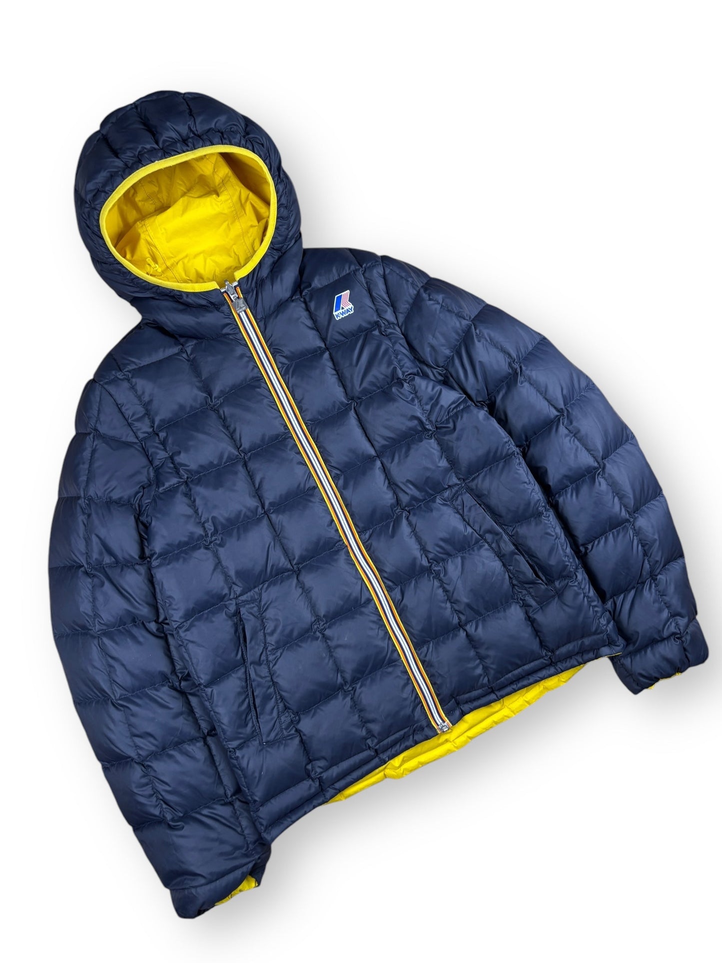 2000s K-way reversible hooded puffer - M