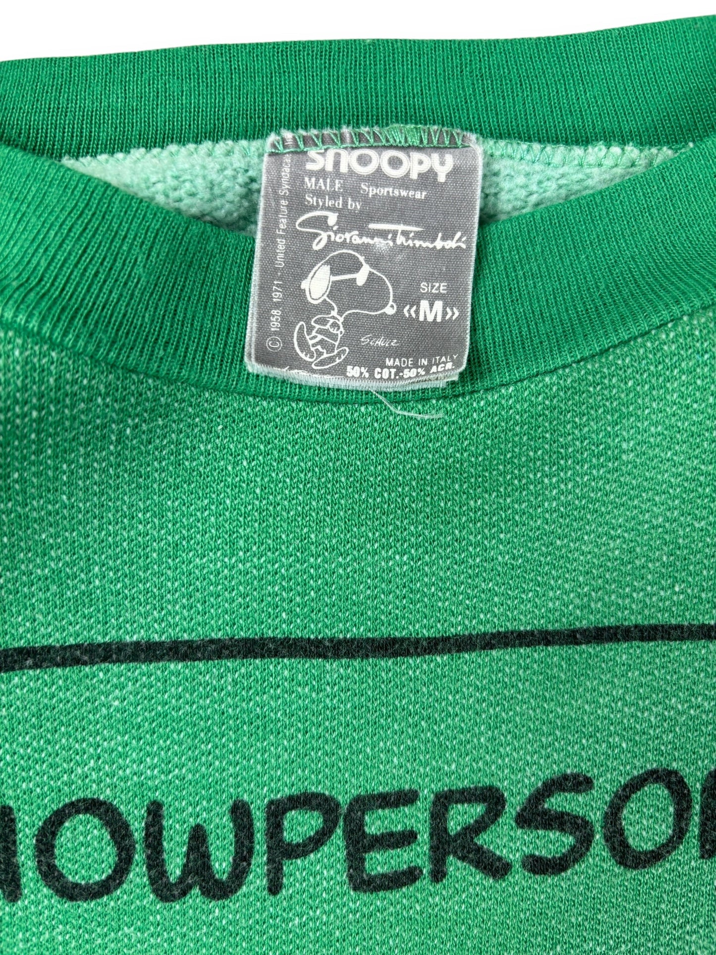 1971 Snoopy crewneck - M