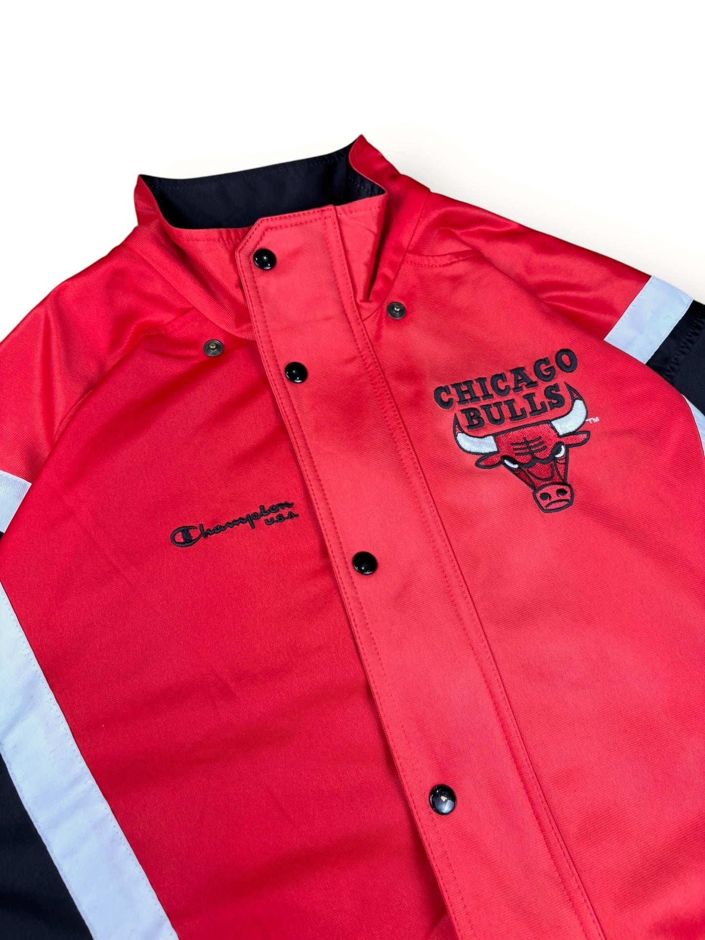 1990s Chicago Bulls embroidered trackjacket - M