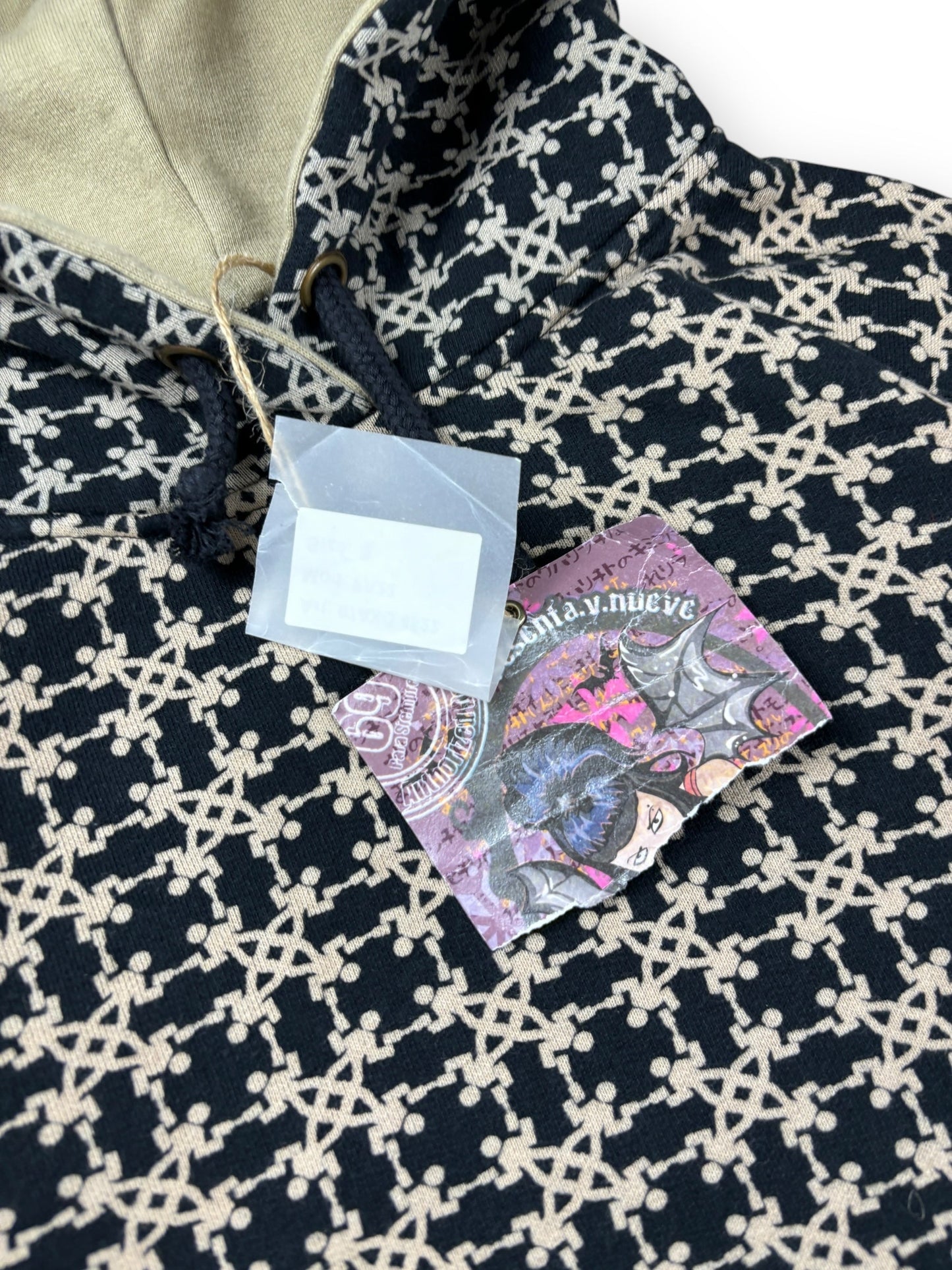 Deadstock 2000sDe Puta Madre patterned hoodie - S(women)