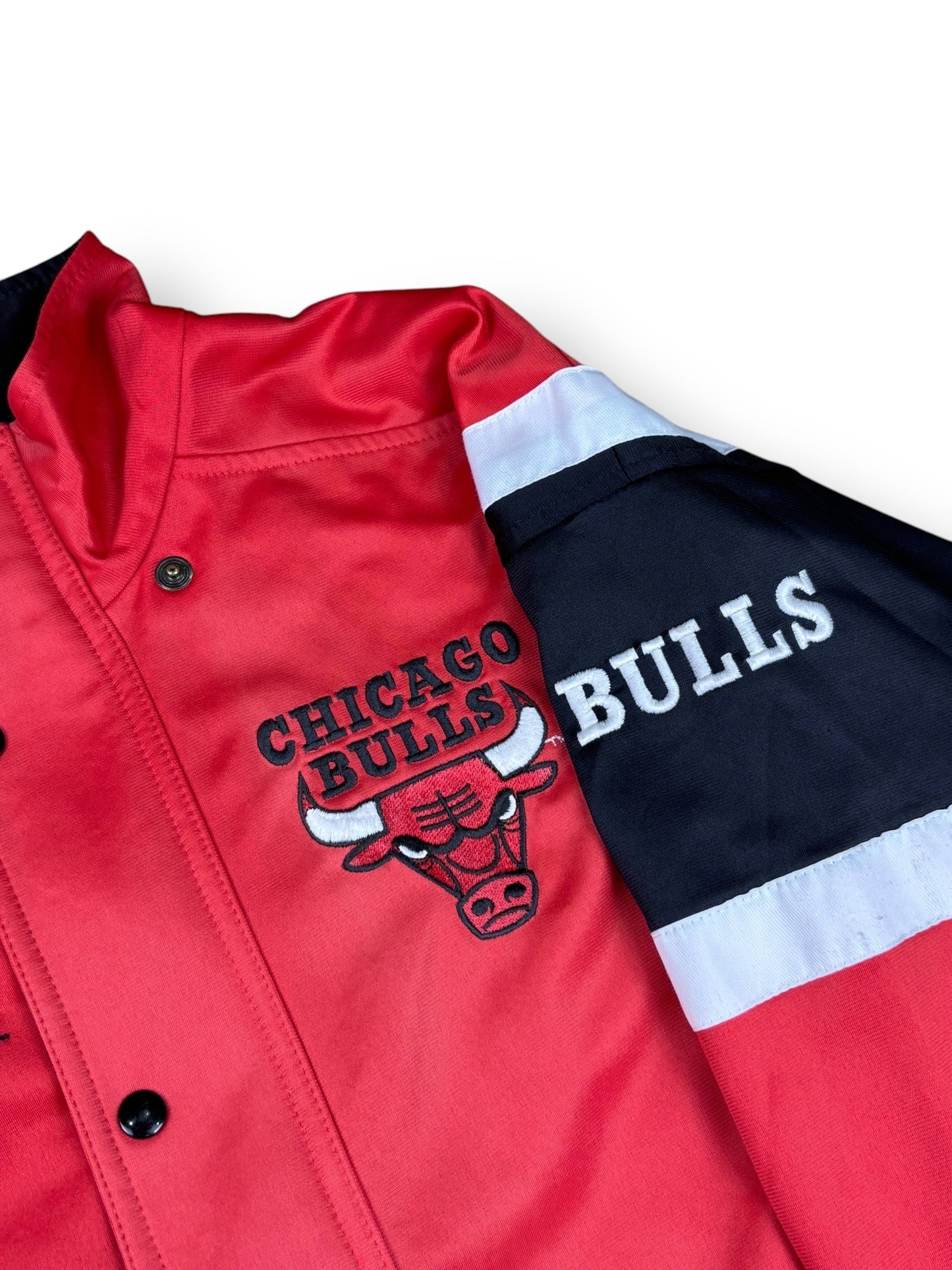 1990s Chicago Bulls embroidered trackjacket - M