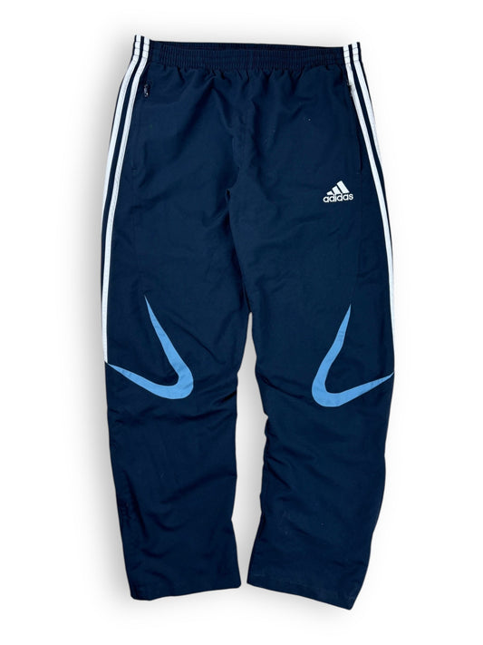 2000s Adidas baggy trackpants - L