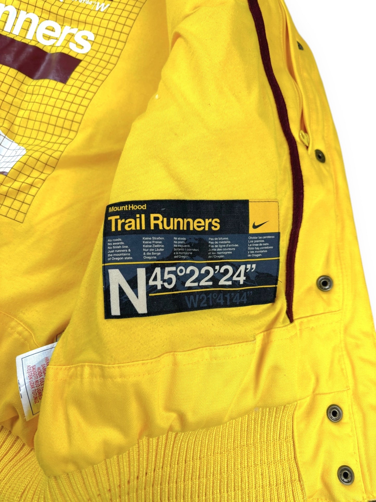 2000s Nike Trail Runners puffer vest - S