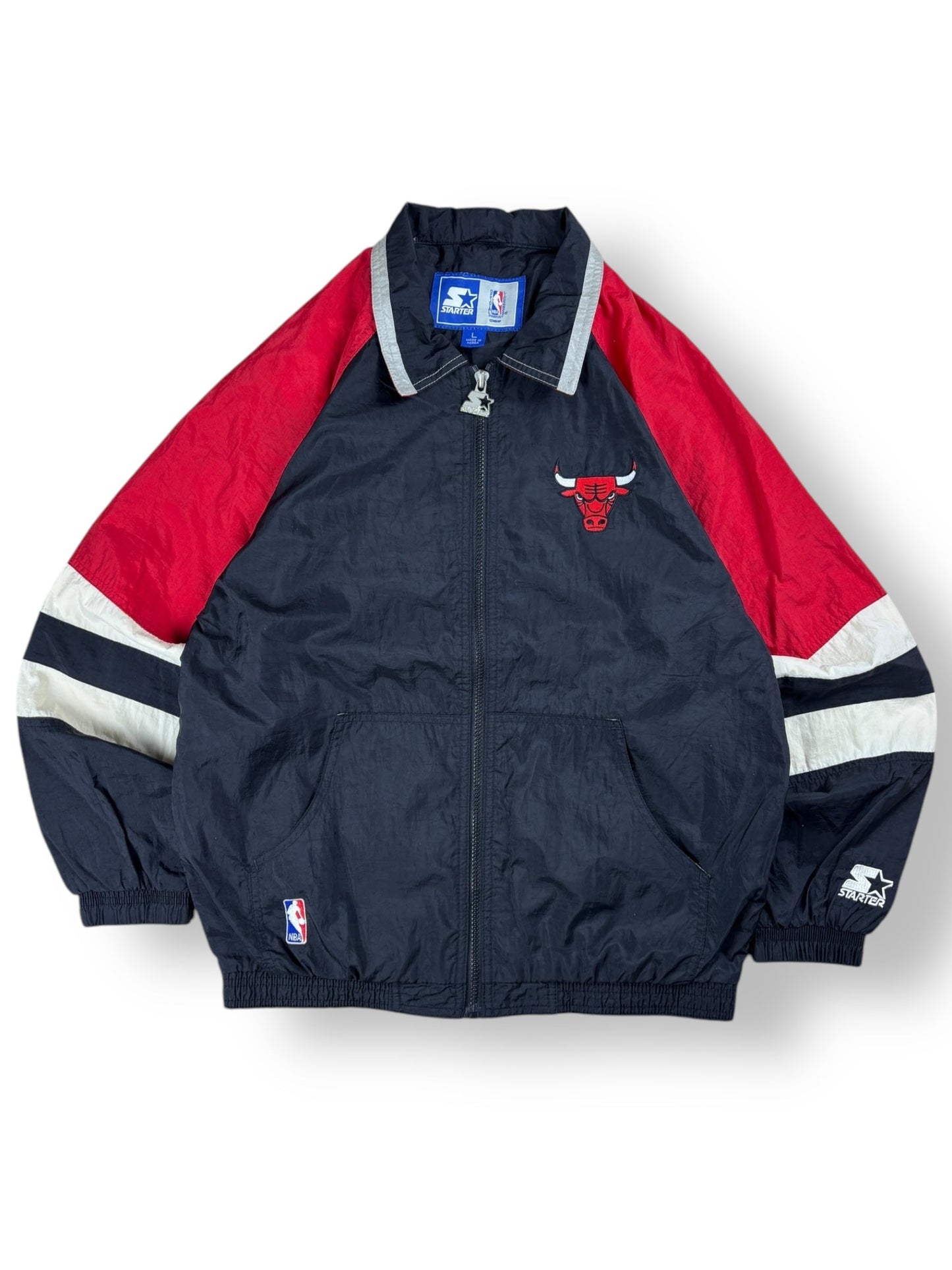 1990s Chicago Bulls Starter windbreaker - M
