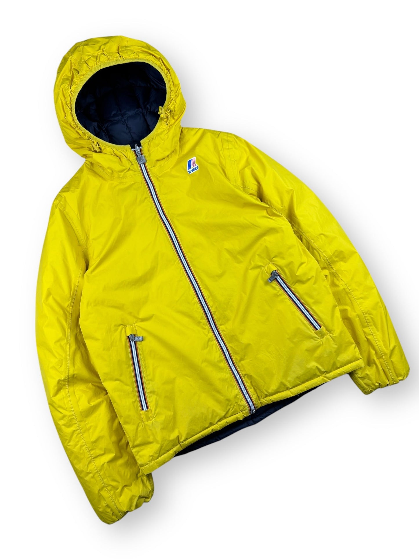 2000s K-way reversible hooded puffer - M