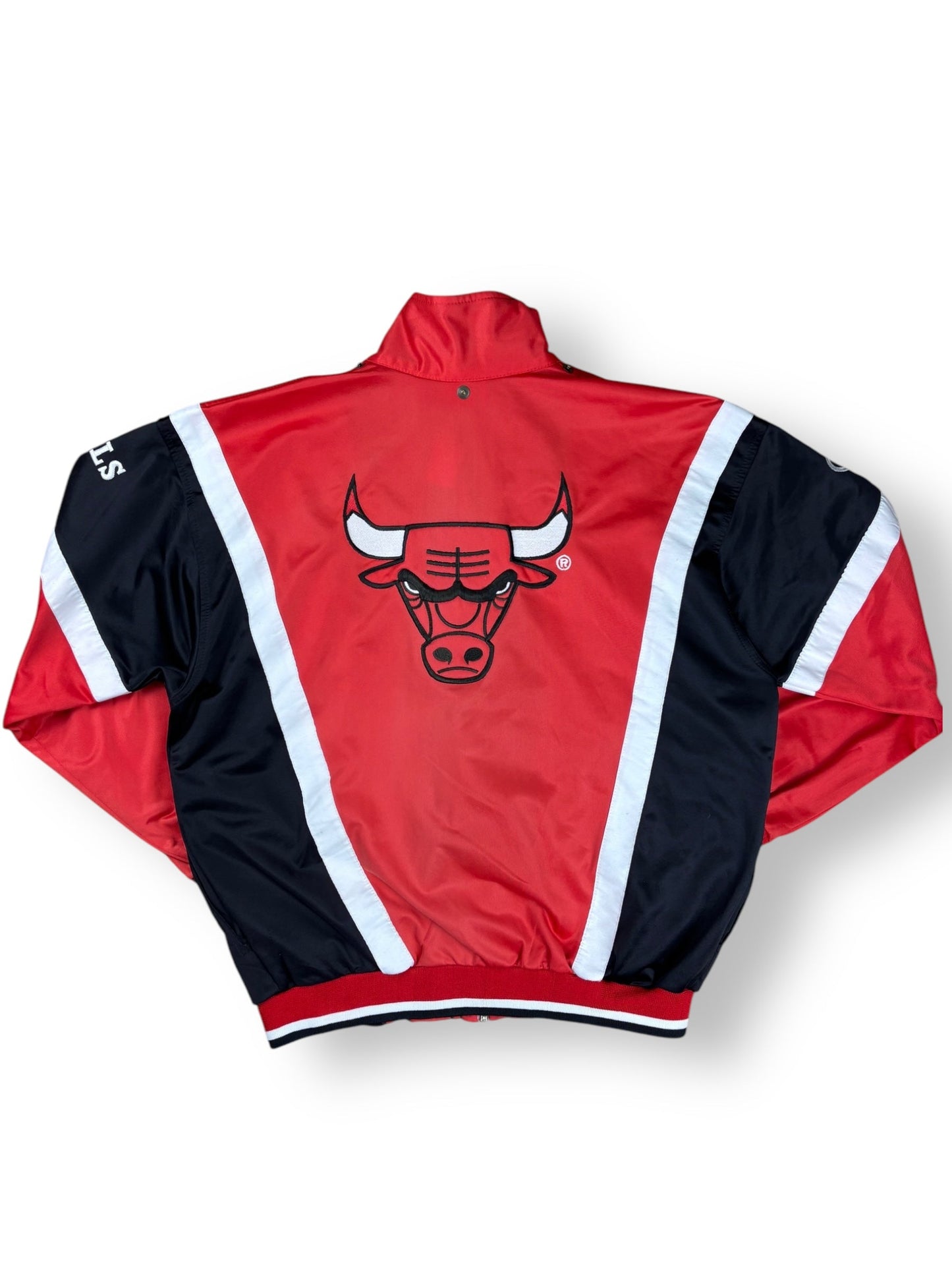 1990s Chicago Bulls embroidered trackjacket - M
