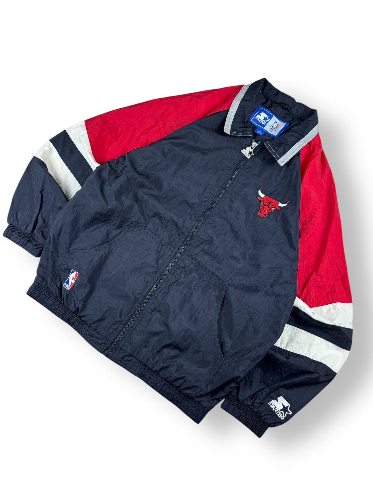1990s Chicago Bulls Starter windbreaker - M