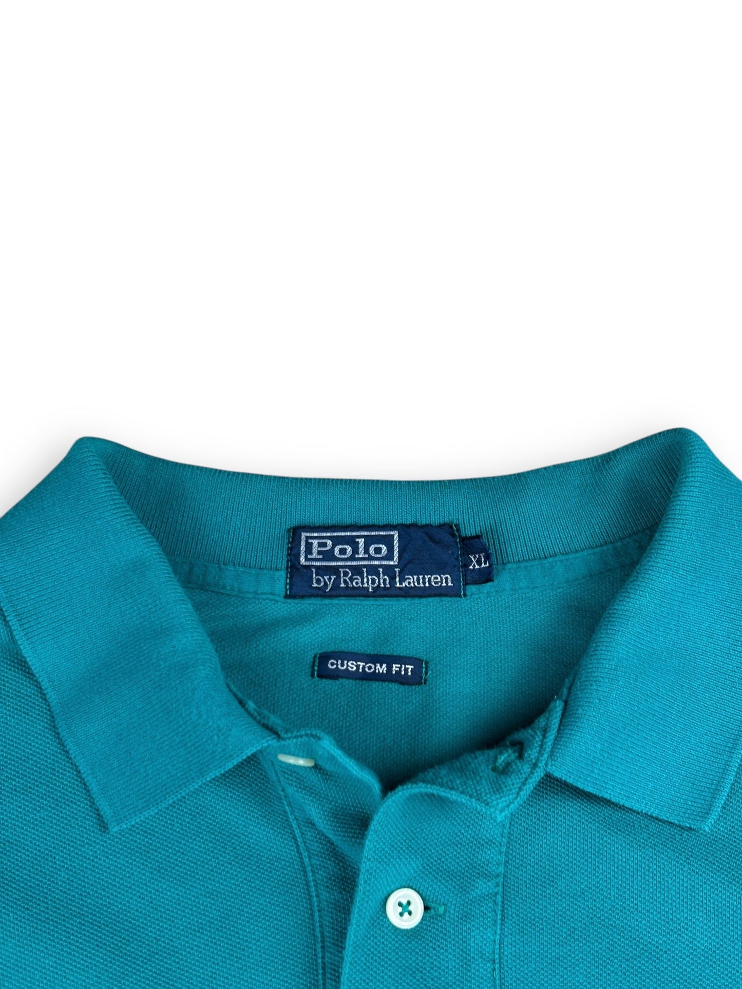 1990s Ralph Lauren longsleeve polo - XL