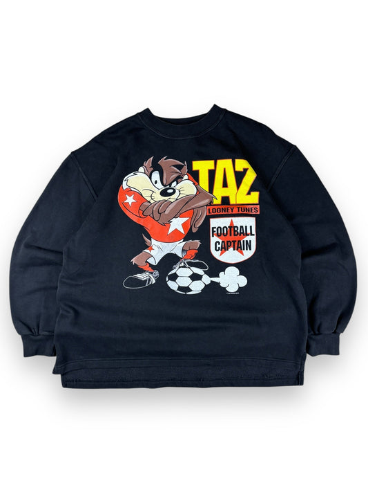 1997 Looney Tunes Taz printed crewneck - L