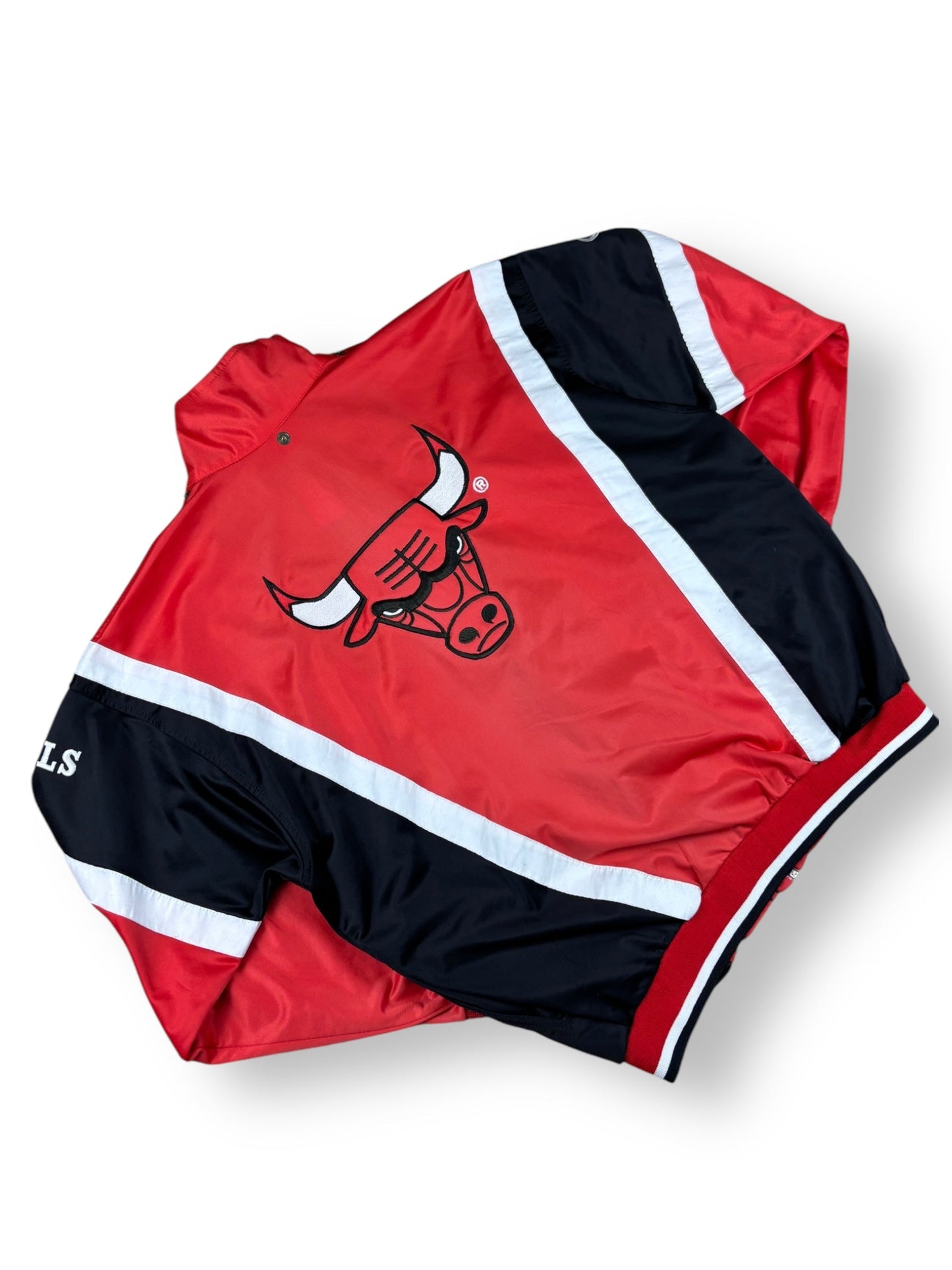 1990s Chicago Bulls embroidered trackjacket - M