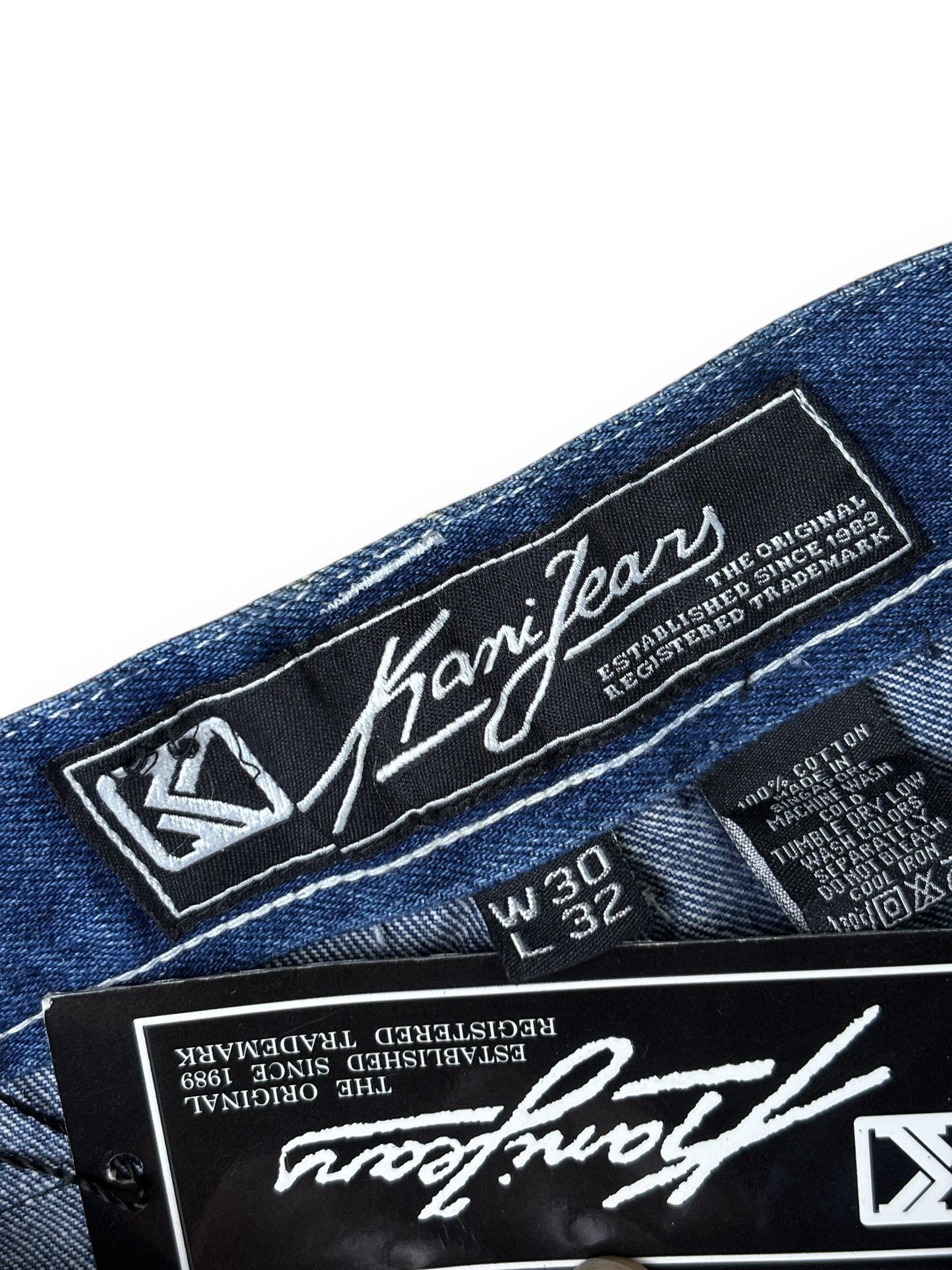 Deadstock 2000s Kani Jeans carpenter baggy jeans - 30x32