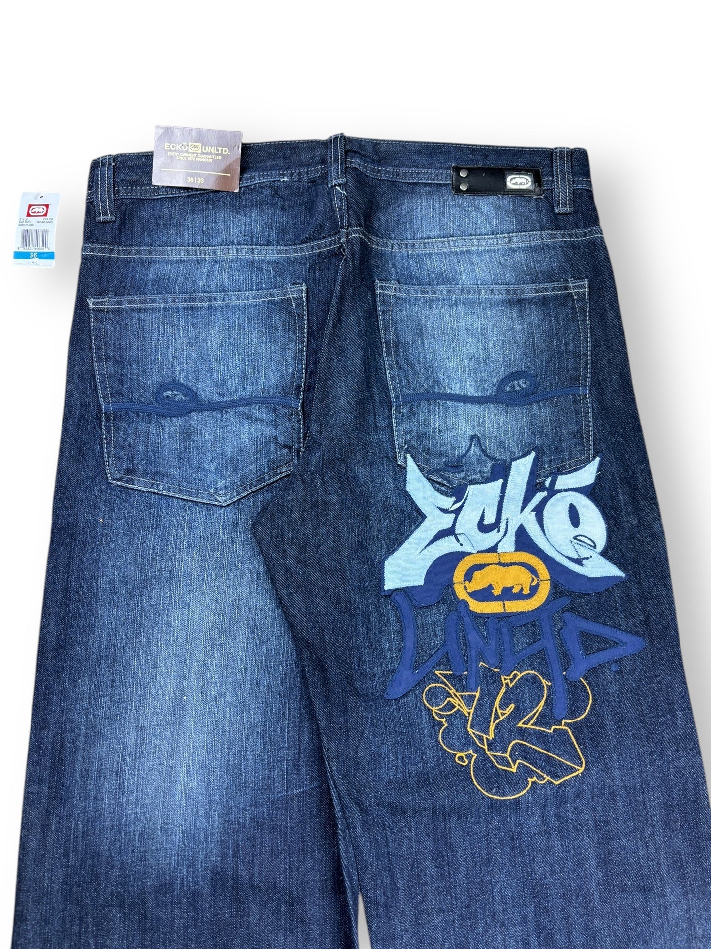 Deadstock 2000s Ecko Unltd baggy jeans - 36x33
