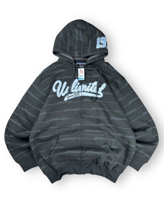 Deadstock 2000s Ecko Unltd zipped hoodie - XL