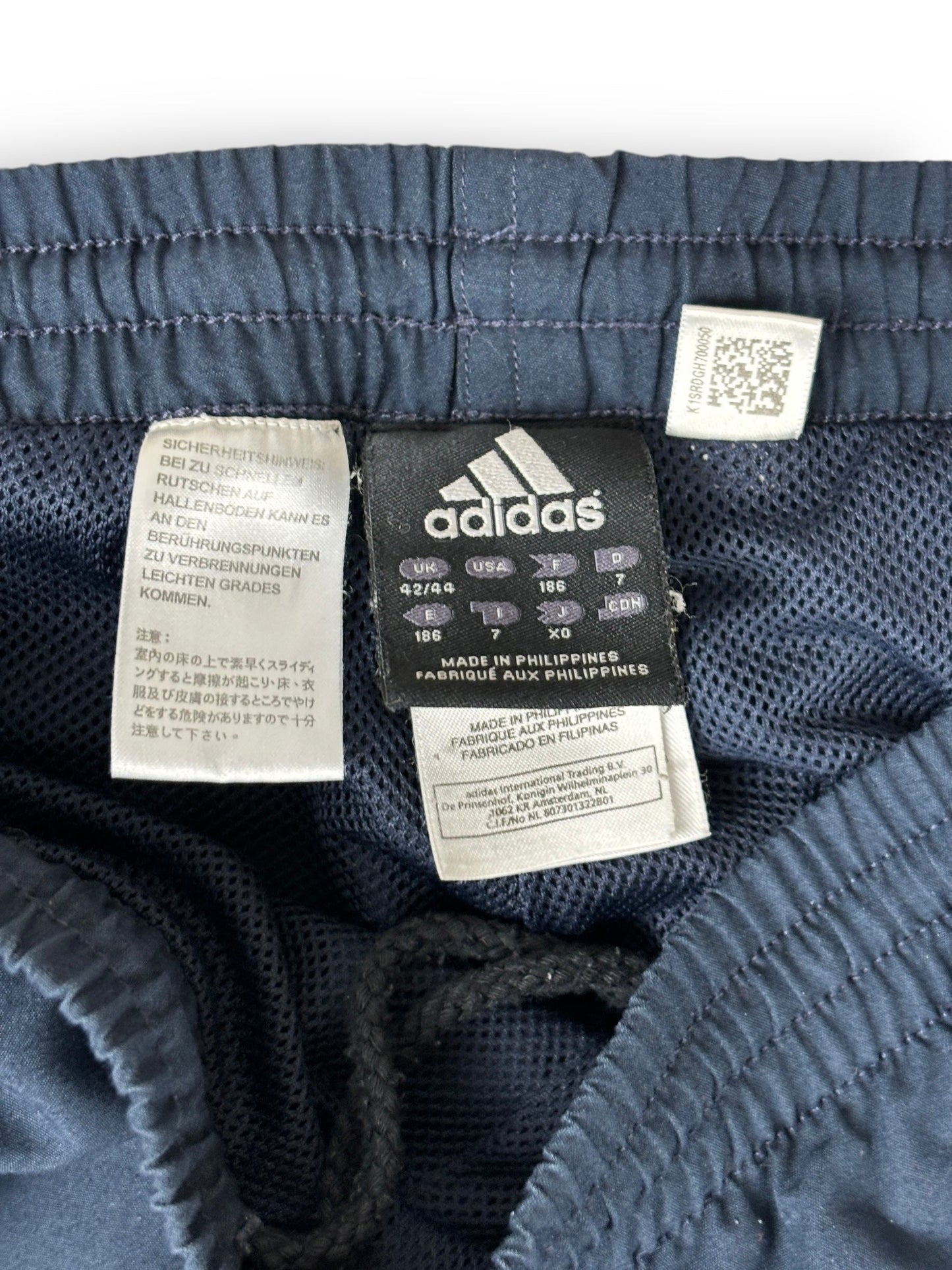 2000s Adidas baggy trackpants - L