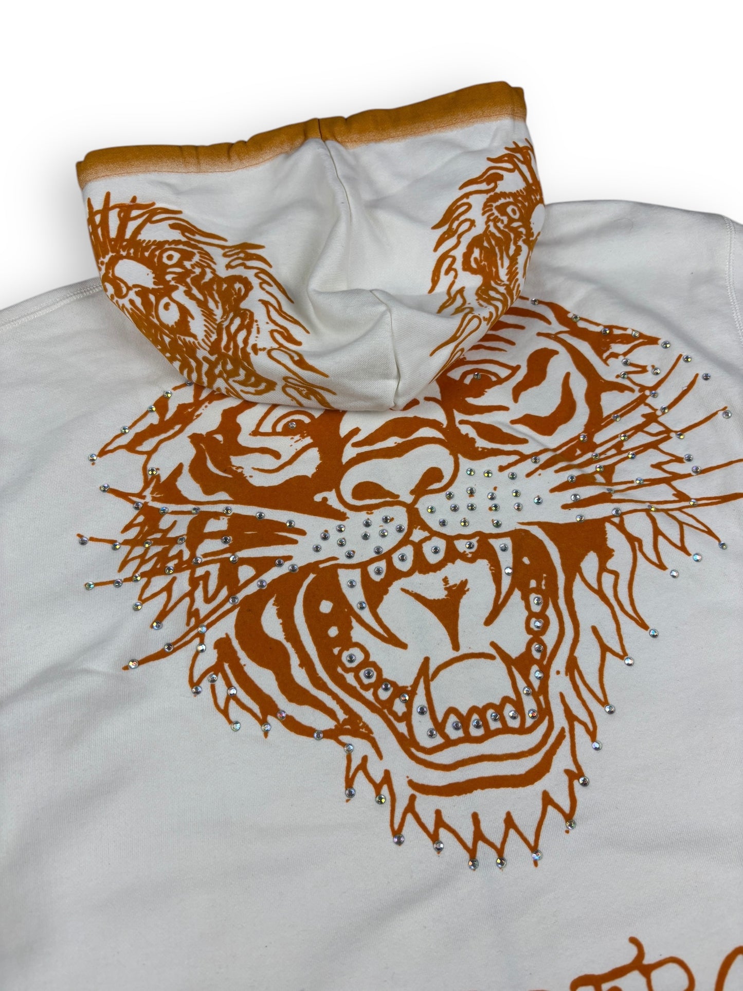 Deadstock 2000s Ed Hardy zipped hoodie - XL