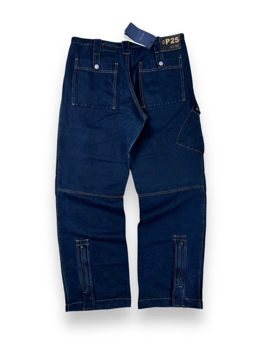 Deadstock 1990s Armani Jeans P25 Hemp fiber jeans - L