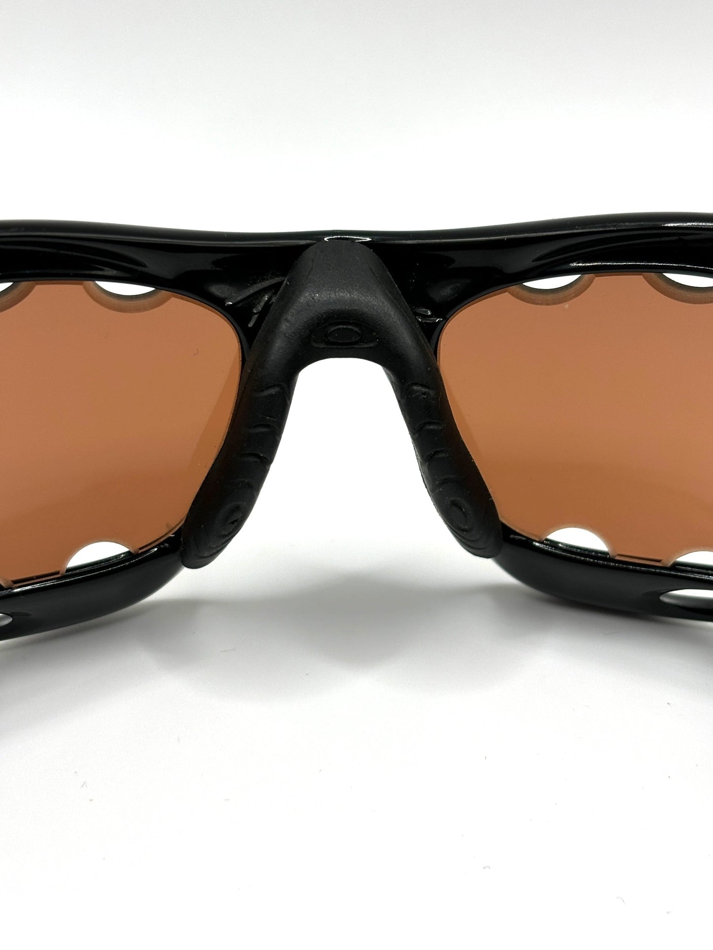 1999 Oakley Water Jacket Black/Persimmon Vented sunglasses
