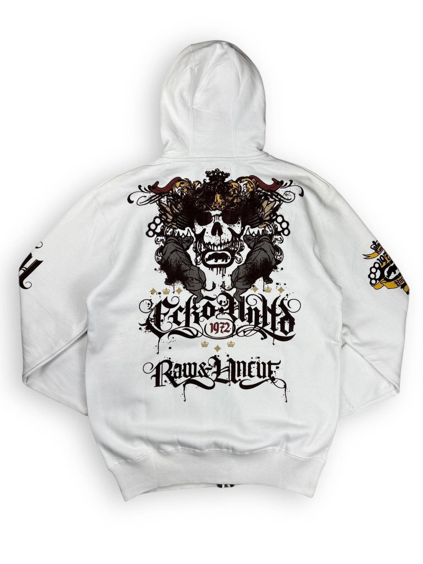 Deadstock 2000s Ecko Unltd zipped hoodie - M