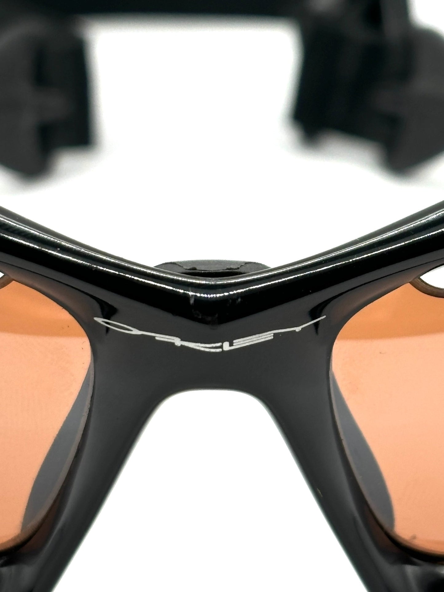 1999 Oakley Water Jacket Black/Persimmon Vented sunglasses