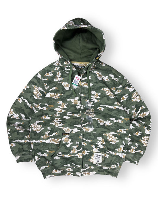 Deadstock 2000s Ecko Unltd zipped hoodie - L